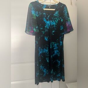 Ellen Tracy chiffon dress - size XS